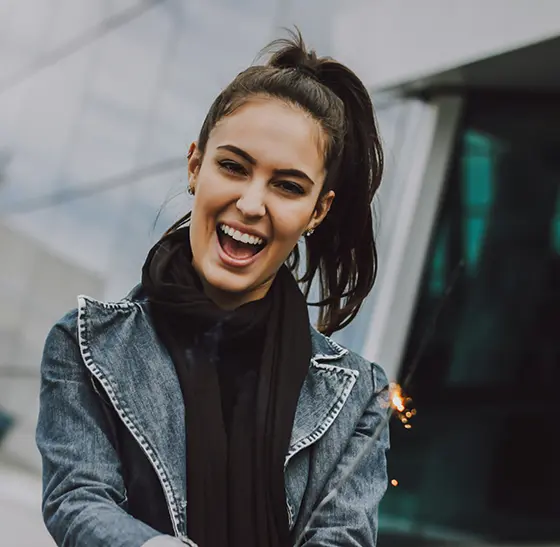 Woman Gummy Smile